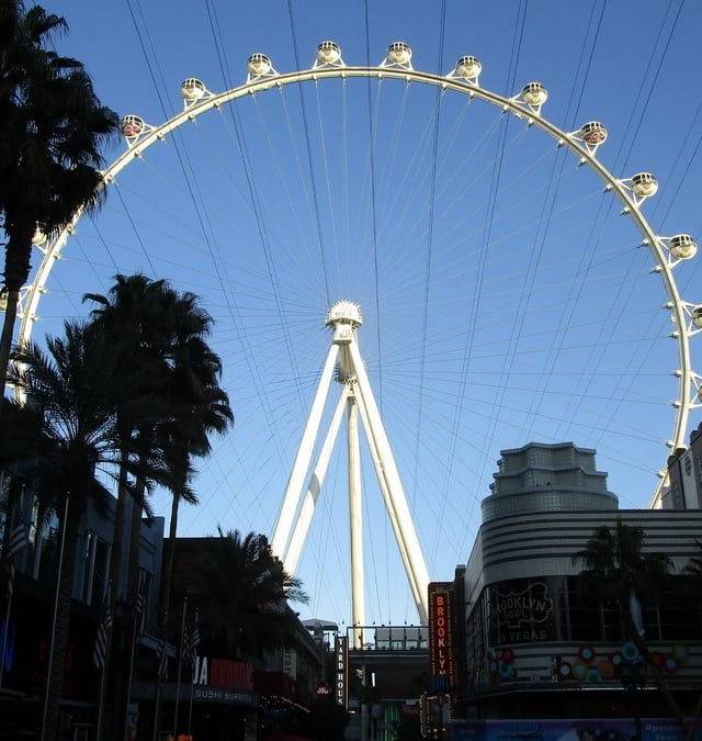 High Roller Observation Wheel in Las Vegas