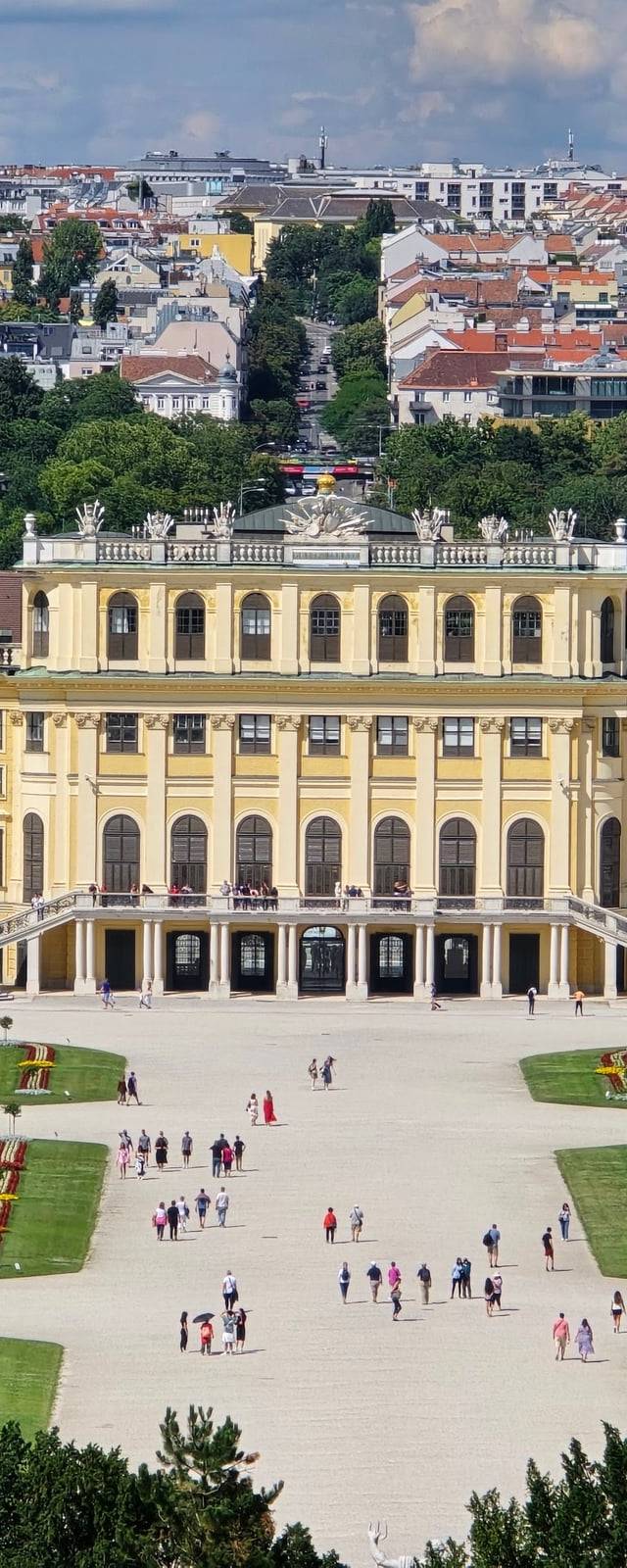 Schoenbrunn Palace in Vienna