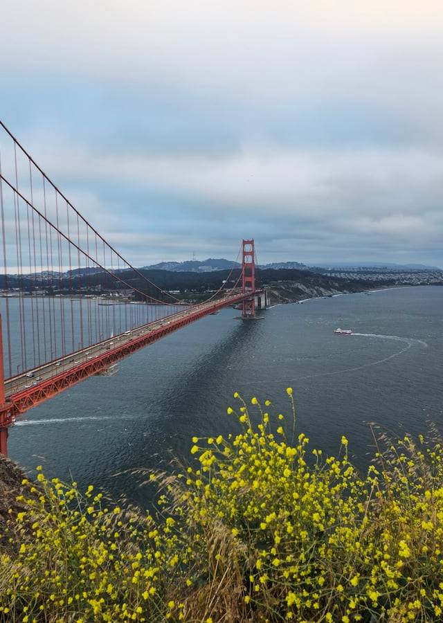 Golden Gate Bridge in San Francisco