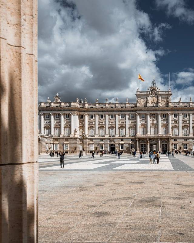 Royal Palace of Madrid in Madrid