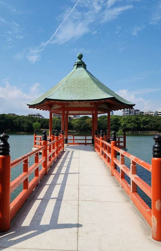 Ohori Park in Fukuoka
