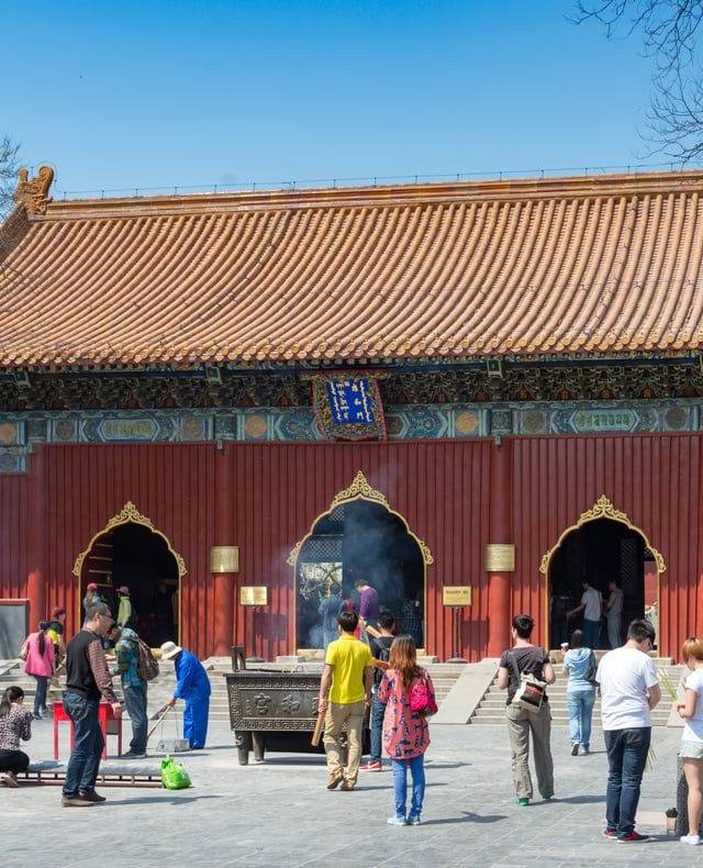 Yonghegong Lama Temple in Beijing