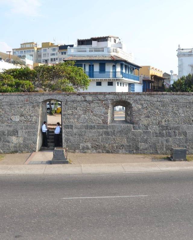 Walled City and Las Murallas in Cartagena